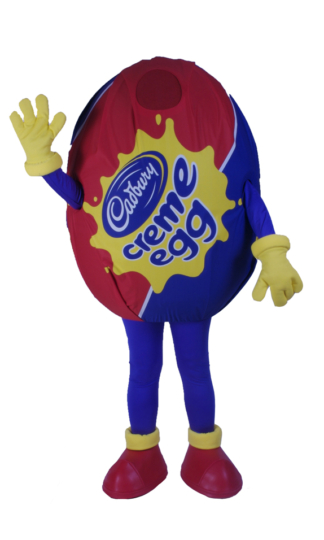 Cadbury's character costumes